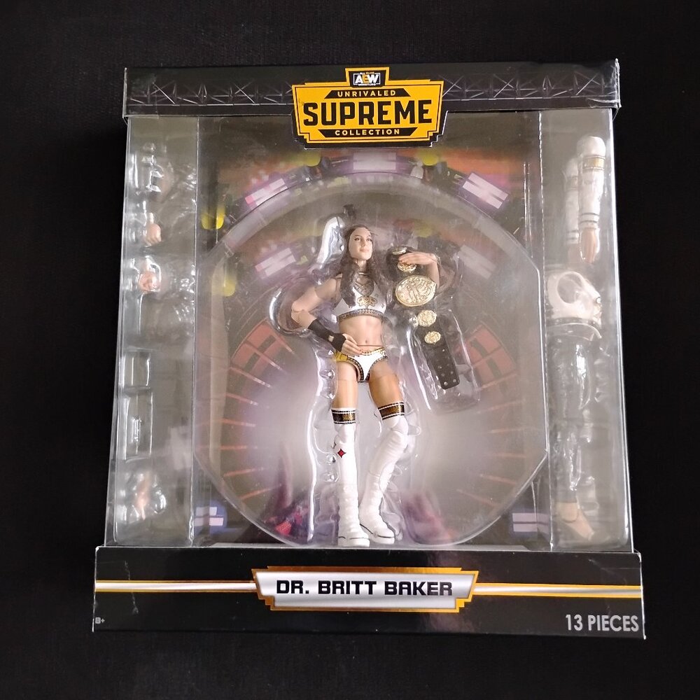 AEW Wrestling Dr. Britt Baker Action Figure